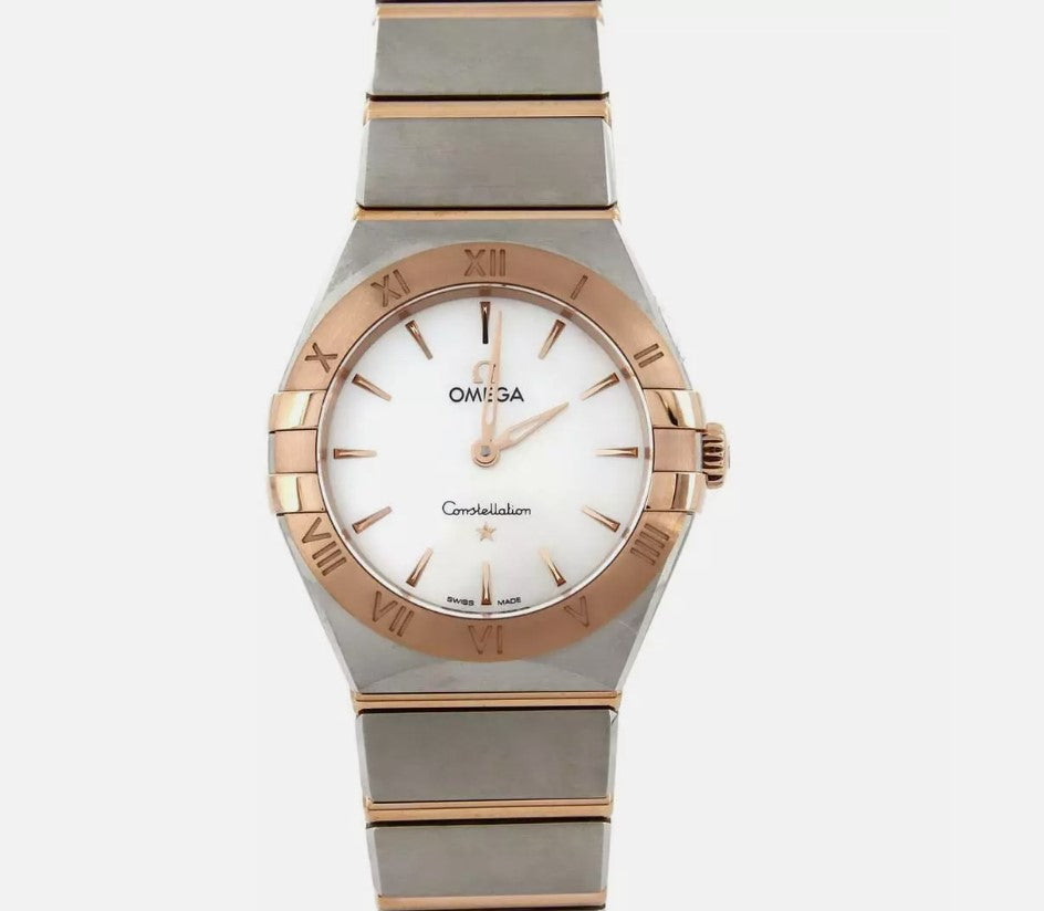 Omega CONSTELLATION 28 MM, STAHL ‑ SEDNA™‑GOLD MIT STAHL‑ UND SEDNA™‑GOLDBAND