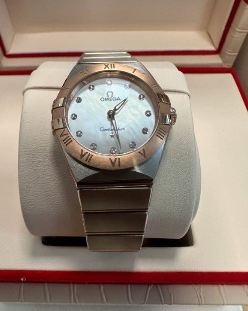 Omega CONSTELLATION 28 MM, STAHL ‑ SEDNA™‑GOLD MIT STAHL‑ UND SEDNA™‑GOLDBAND 13120286055001
