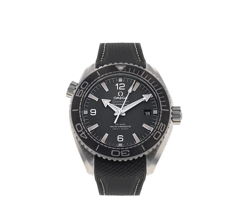 Omega Seamaster Planet Ocean 600M 43,5 mm, Stahl mit Kautschukband 21532442101002