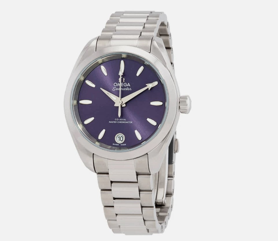 Omega Seamaster Aqua Terra Shades 34 mm, Stahl mit Stahlarmband 22010342010002