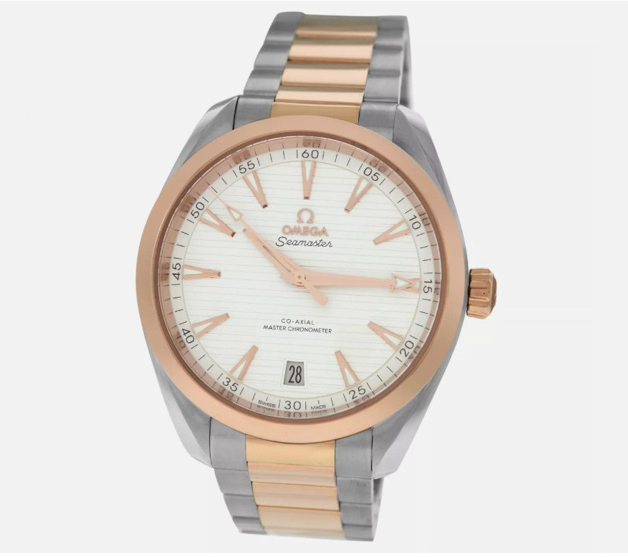 Omega Seamaster Aqua Terra 150 M 41 mm, Stahl ‑ Sedna™‑Gold mit Stahl‑ und Sedna™‑Goldband 22020412102001