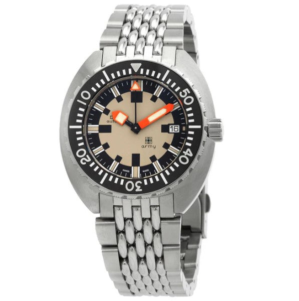 DOXA Army DOXA Army, Lünette aus Edelstahl 785.10.031.10