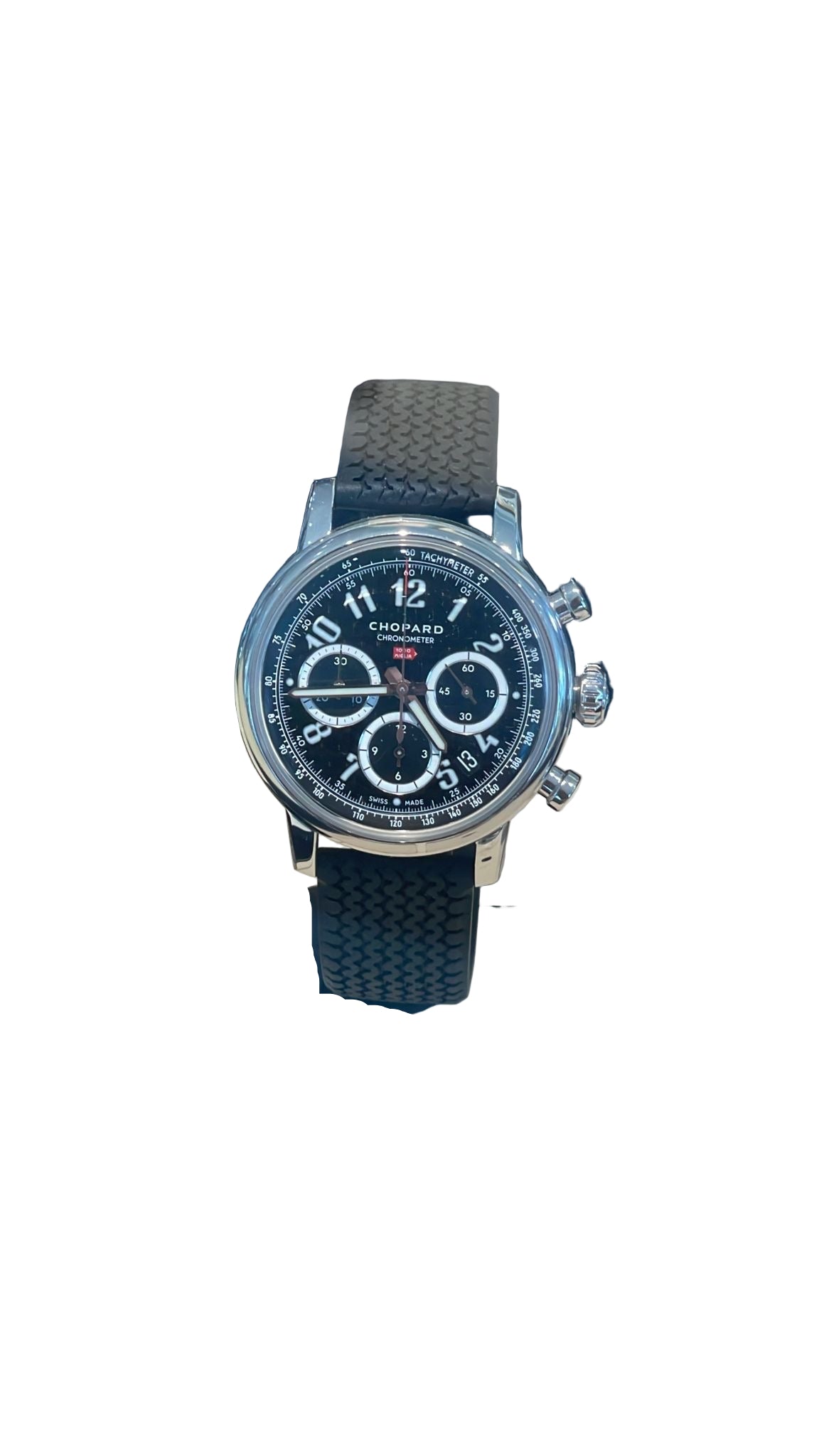 Chopard Mille Miglia Classic Chronograph 40.5 mm, Automatik, Lucent Steel™ 168619-3001