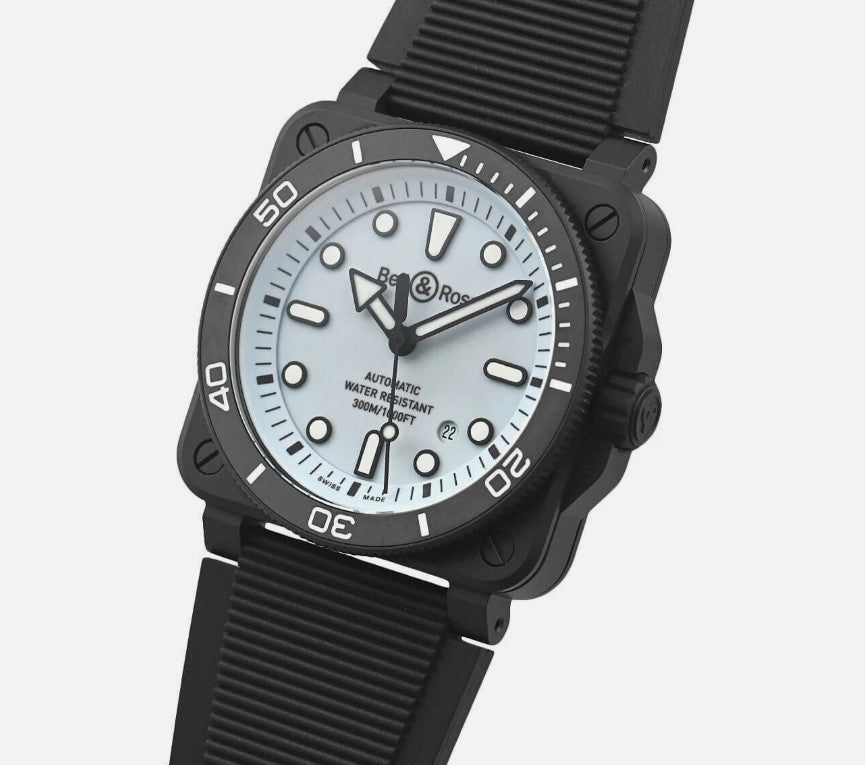 Bell & ross BR-03 Diver Full Lum Ceramic 42 mm BR03A-D-LM-CE/SRB