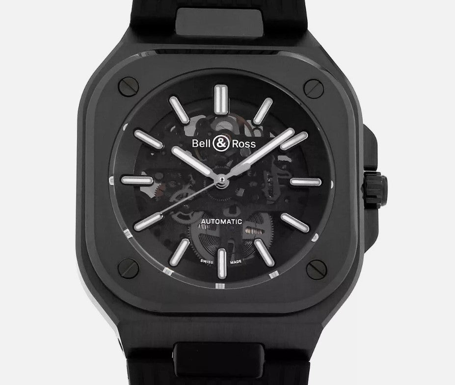 Bell & Ross BR-05 Skeleton Black Ceramic 41 MM BR05A-BL-SK-CE/SRB, 41 x 11,2 mm Keramik