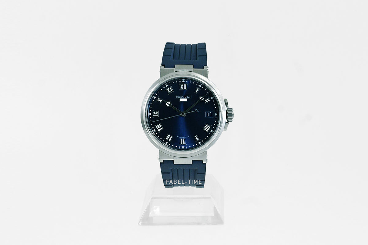 Breguet Marine 5517 5517TIY15ZU Automatikwerk mit Datumsanzeige Saphirglasboden 5517 5517TI/Y1/5ZU