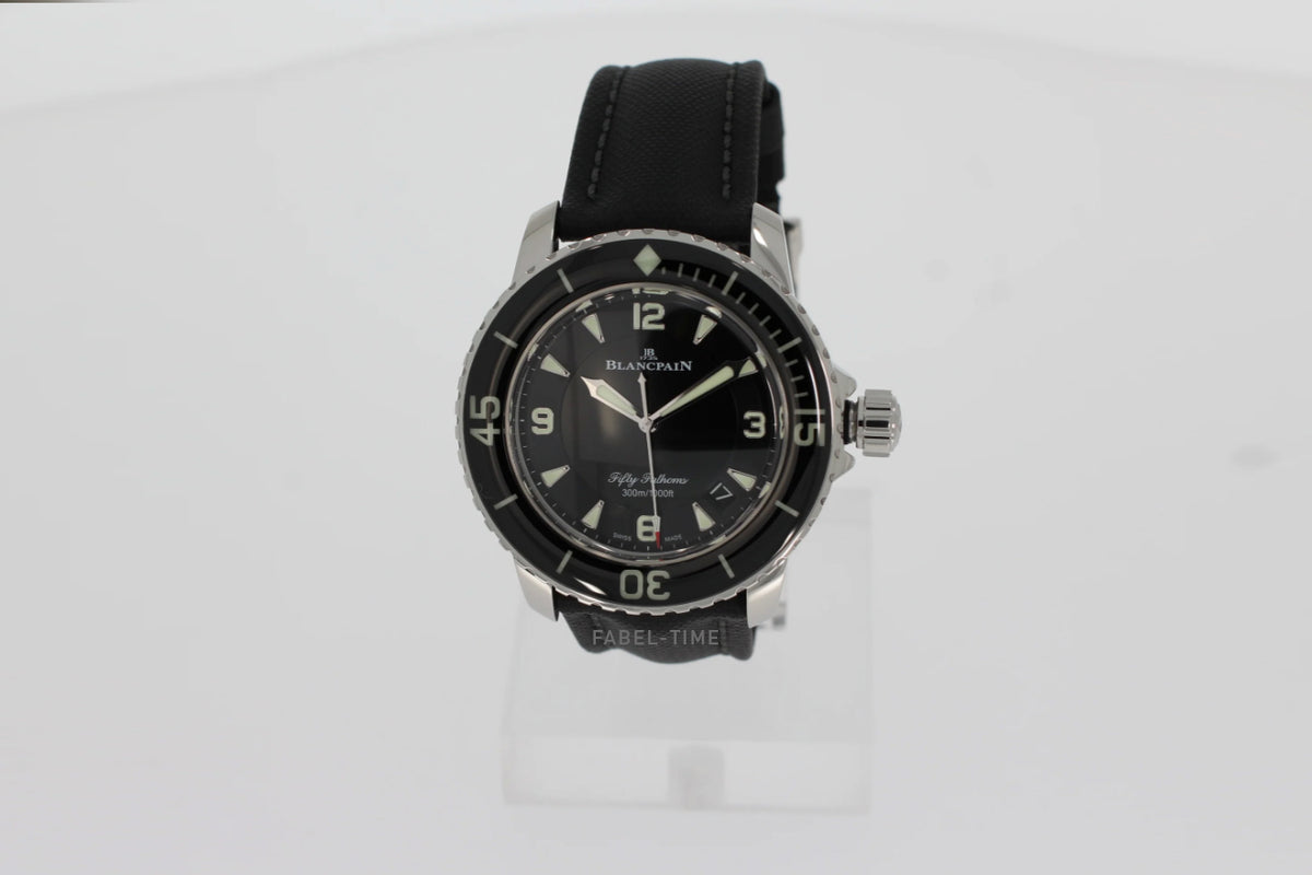 Blancpain Fifty Fathoms Automatique 5015-1130-52A Herren Uhr 45mm Stahl Gehäuse, Gangreserve 120h, Automatik
