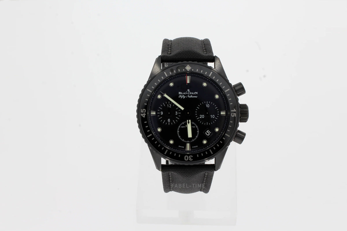 Blancpain Fifty Fathoms Bathyscaphe 5200-0130-B52A schwarz 43,60 mm Keramik Automatik Herrenuhr