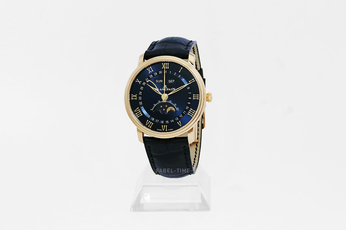 Blancpain Villeret Quantième Complet Calendar 40 mm Villeret Moonphase 6654-3640-55B