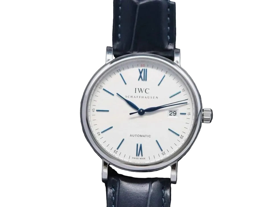 IWC PORTOFINO AUTOMATIC IW356527 40 mm Edelstahl Gehäuse White Dial Auto Men's Watch
