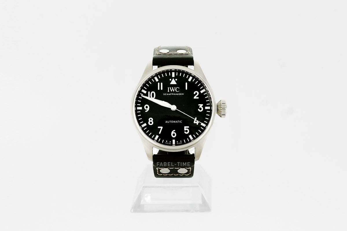 IWC Big Pilot's Watch IW329301 43mm Edelstahl Gehäuse, Automatik, Braunes Kalbslederband