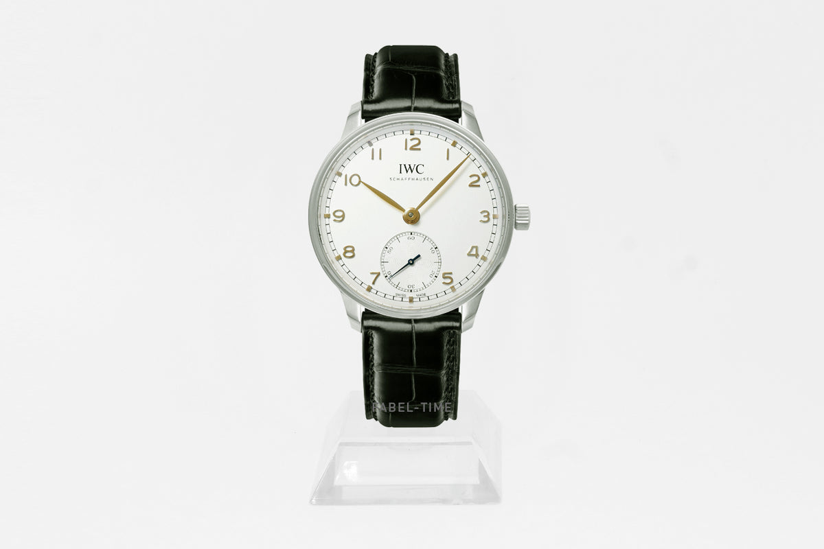 IWC PORTUGIESER AUTOMATIC 40 IW358303 Herrenuhr 40.4mm Edelstahl Gehäuse, Schwarz