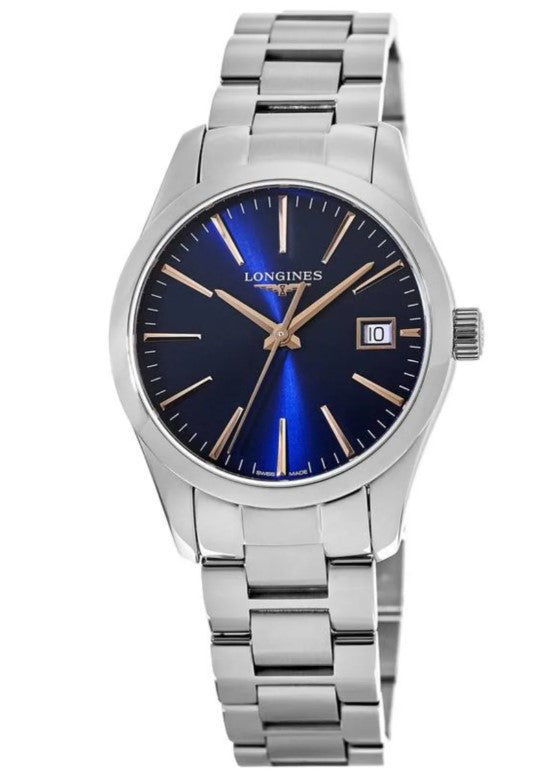 Longines CONQUEST CLASSIC L22864926 Edelstahl blau 29,5mm