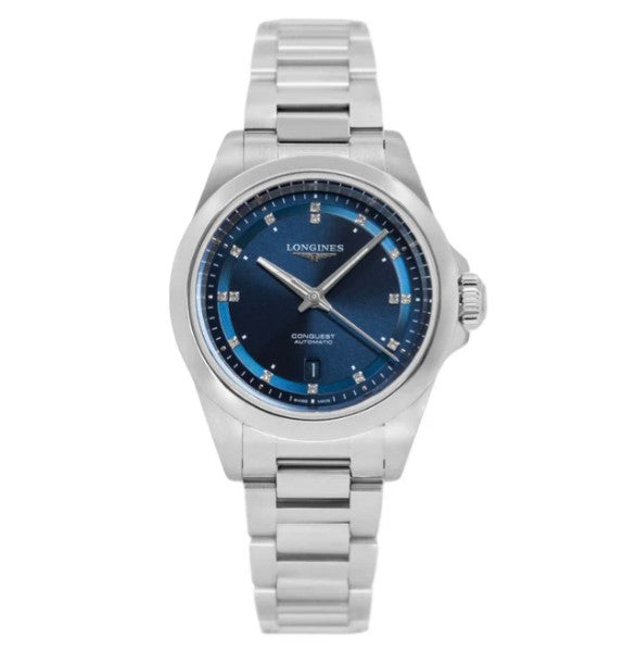 Longines CONQUEST, L33204976, Automatik Uhr, Ø 30.00 mm, Edelstahl