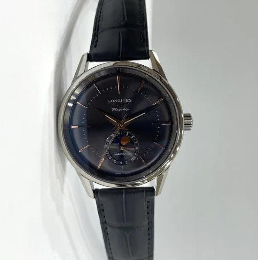 Longines FLAGSHIP HERITAGE MOONPHASE, Automatik Uhr, Ø  mm,