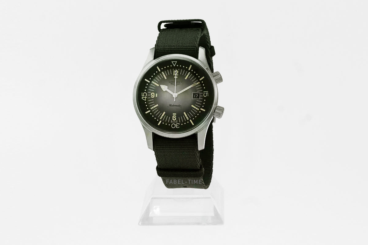 LONGINES LEGEND DIVER, L37744702, Automatik Uhr, Ø 42.00 mm, Edelstahl