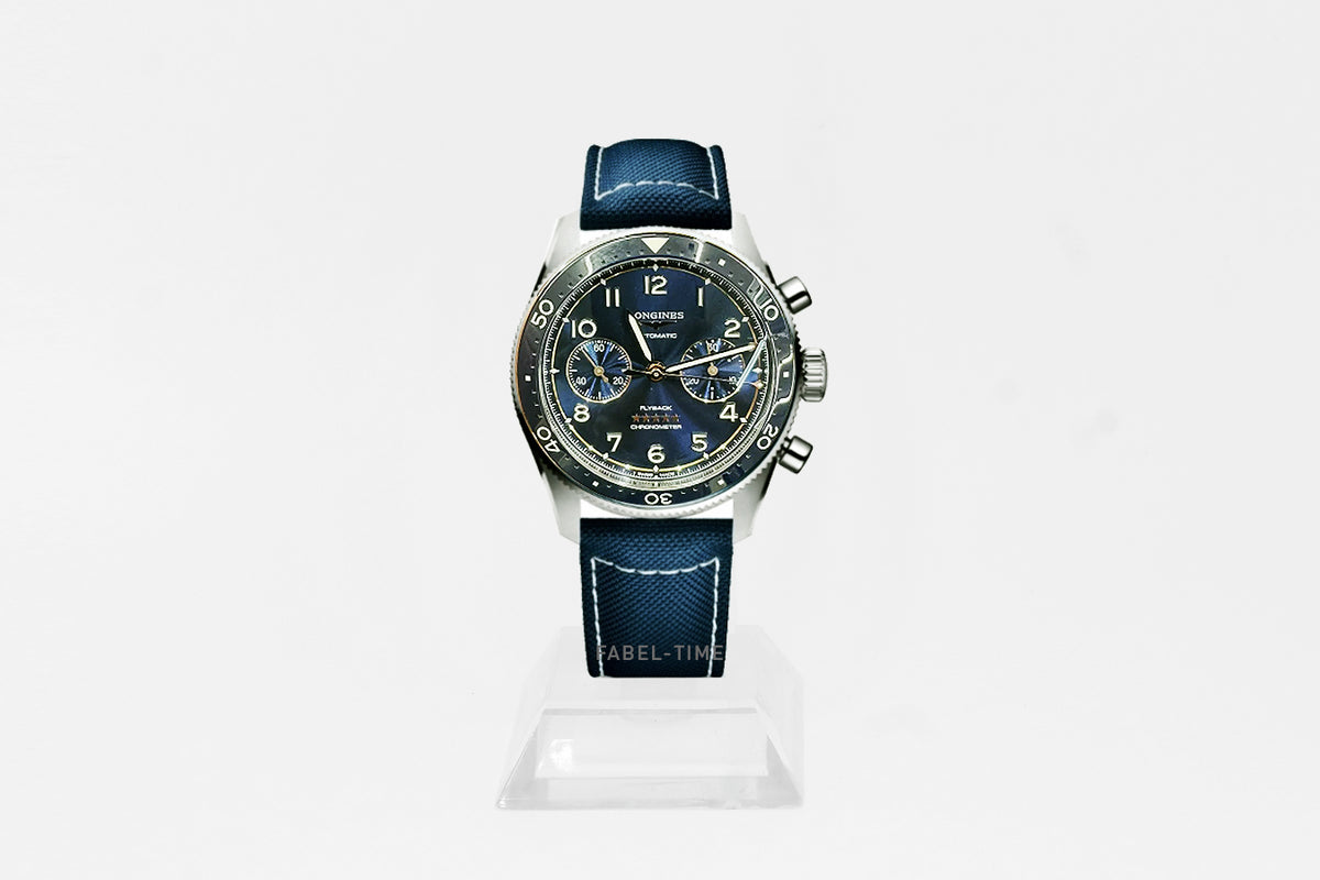 LONGINES SPIRIT FLYBACK, L38214932, Automatik Uhr, Ø 42.00 mm, Edelstahl und Keramik Lünette
