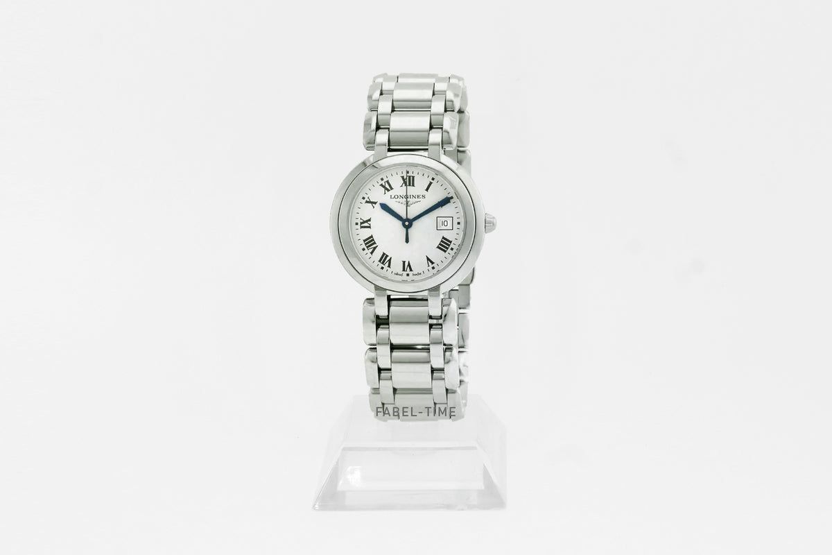 LONGINES PRIMALUNA L81224716 Quarz, Edelstahl 30 mm, silber L81224716