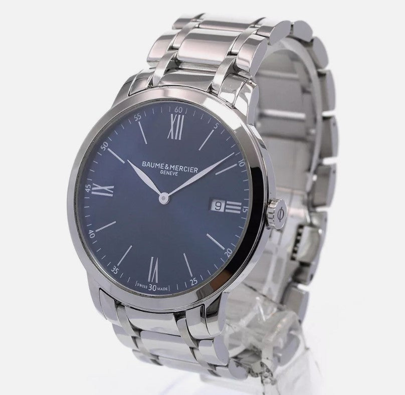 Baume & Mercier Classima 10382 Quarzuhr mit Datum – 40 mm