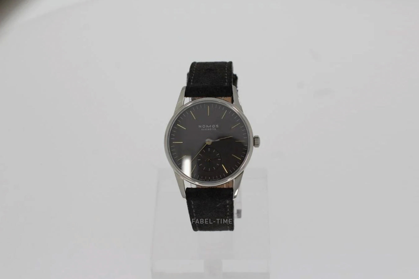NOMOS Orion 1989 326 grau mit Saphirglasboden