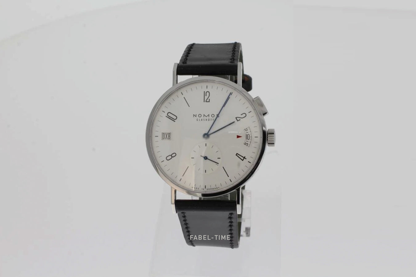NOMOS Tangomat GMT 635 white with sapphire crystal back