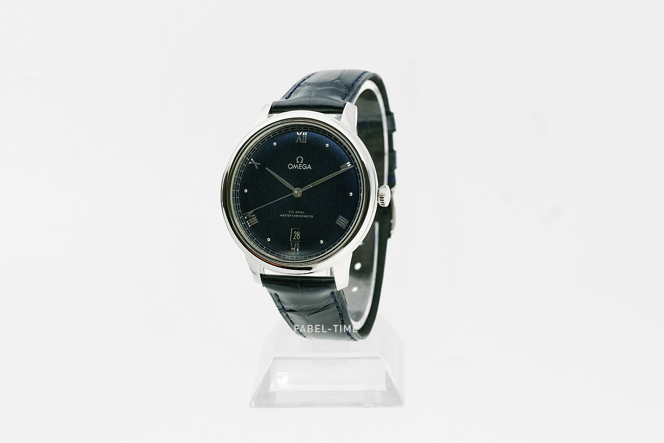Omega De Ville Prestige 40 mm, Stahl mit Lederarmband 434.13.40.20.03.001