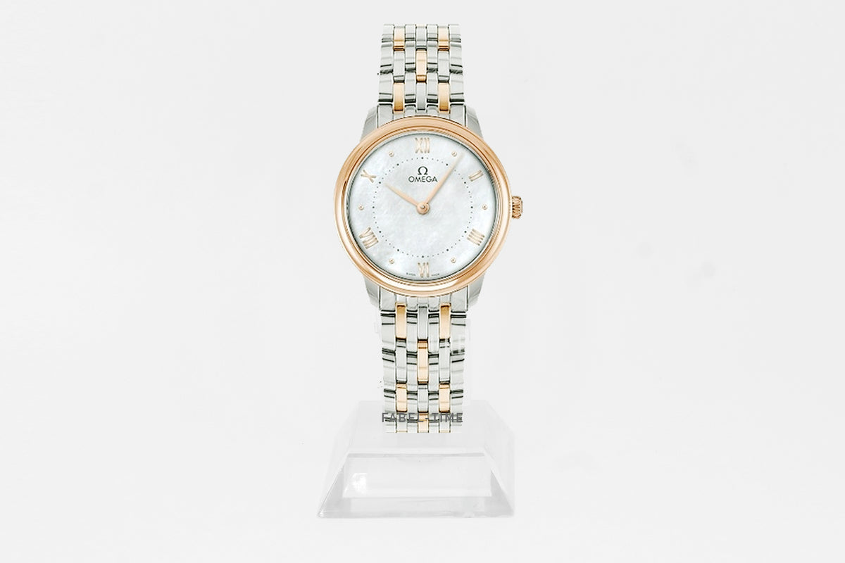 Omega De Ville Prestige 30 mm, Stahl ‑ Sedna™‑Gold mit Stahl‑ und Sedna™‑Goldband 434.20.30.60.05.001