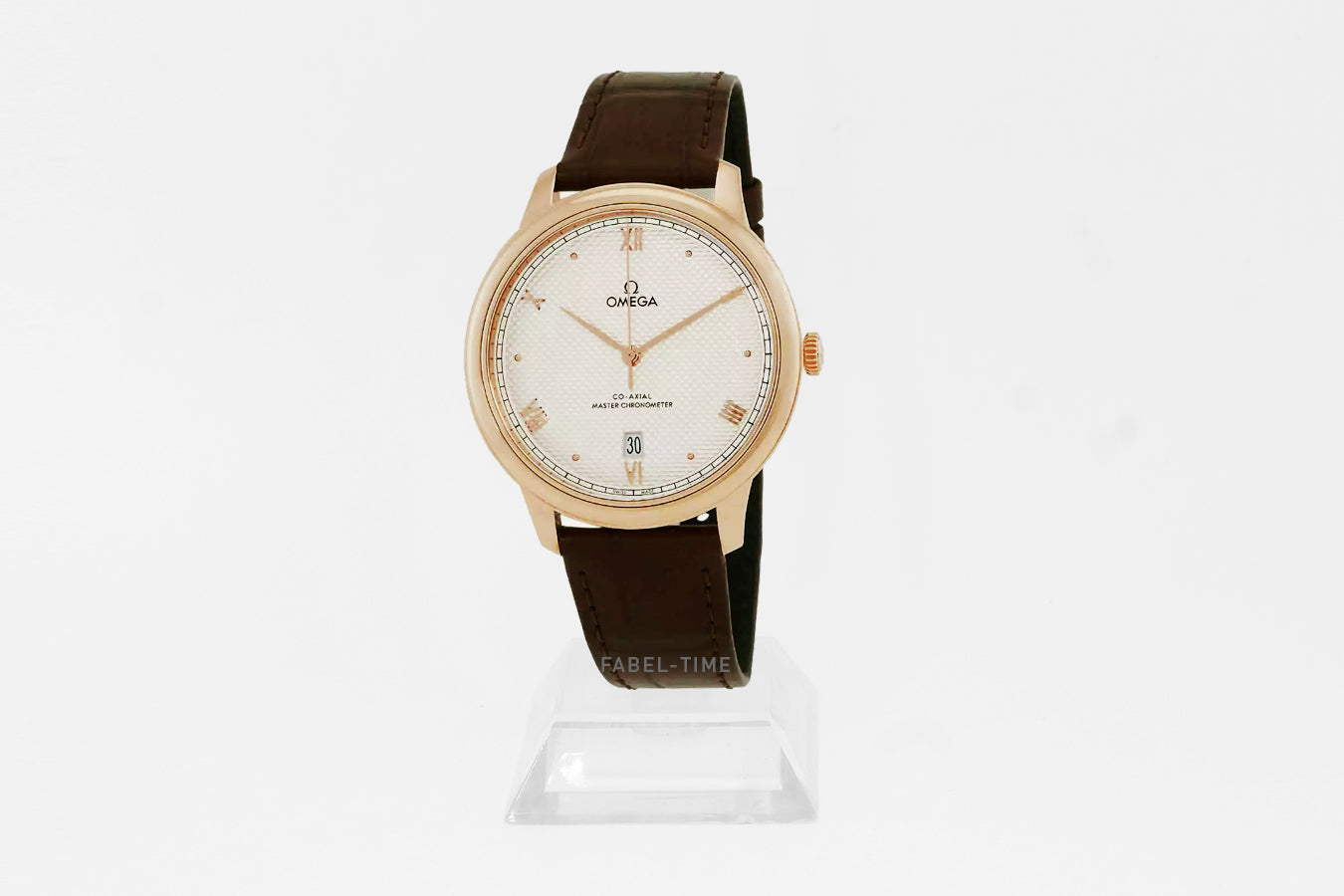 Omega De Ville Prestige 40 mm, Sedna™‑Gold mit Lederarmband 43453402002001