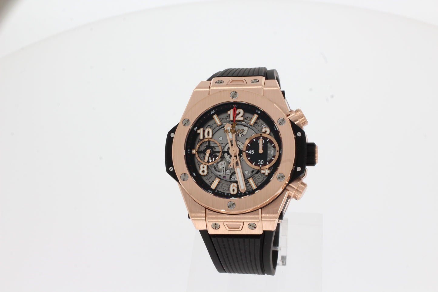 Hublot Big Bang Unico 441.OX.1180.RX Herren Uhr Rosegold Kautschuk