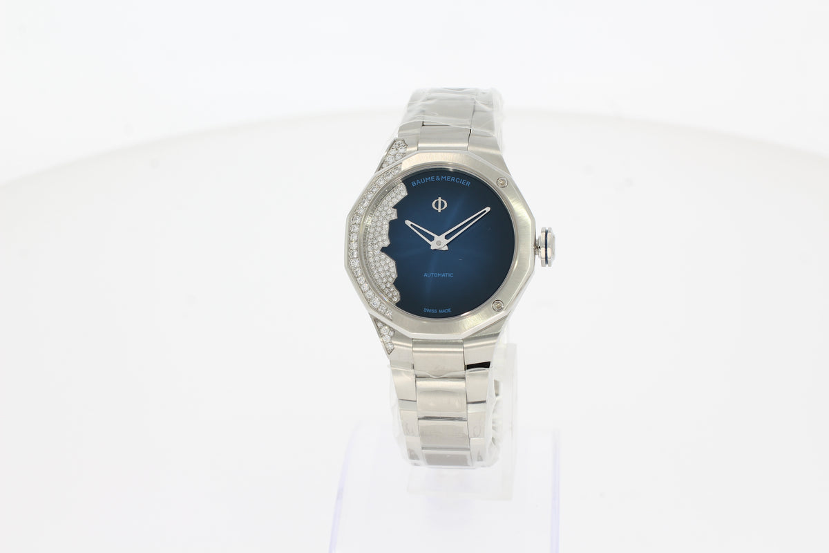 Baume & Mercier Riviera 10677 Automatikuhr 33 mm, Diamantenbesatz M0A10677