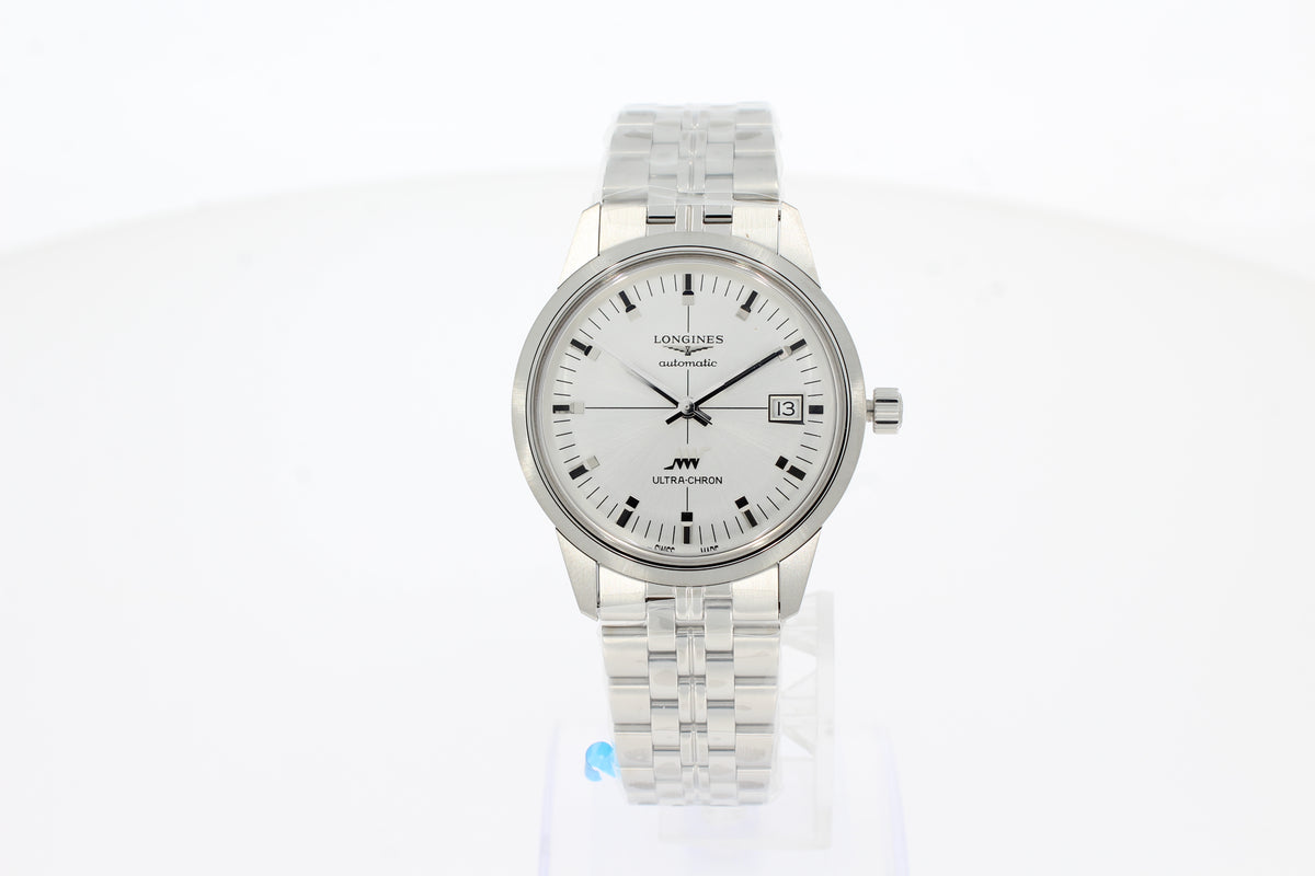 Longines ULTRA-CHRON CLASSIC- L2.537.4.72.6 Automatik Uhr, Ø 37.00 mm, Edelstahl, L25374726