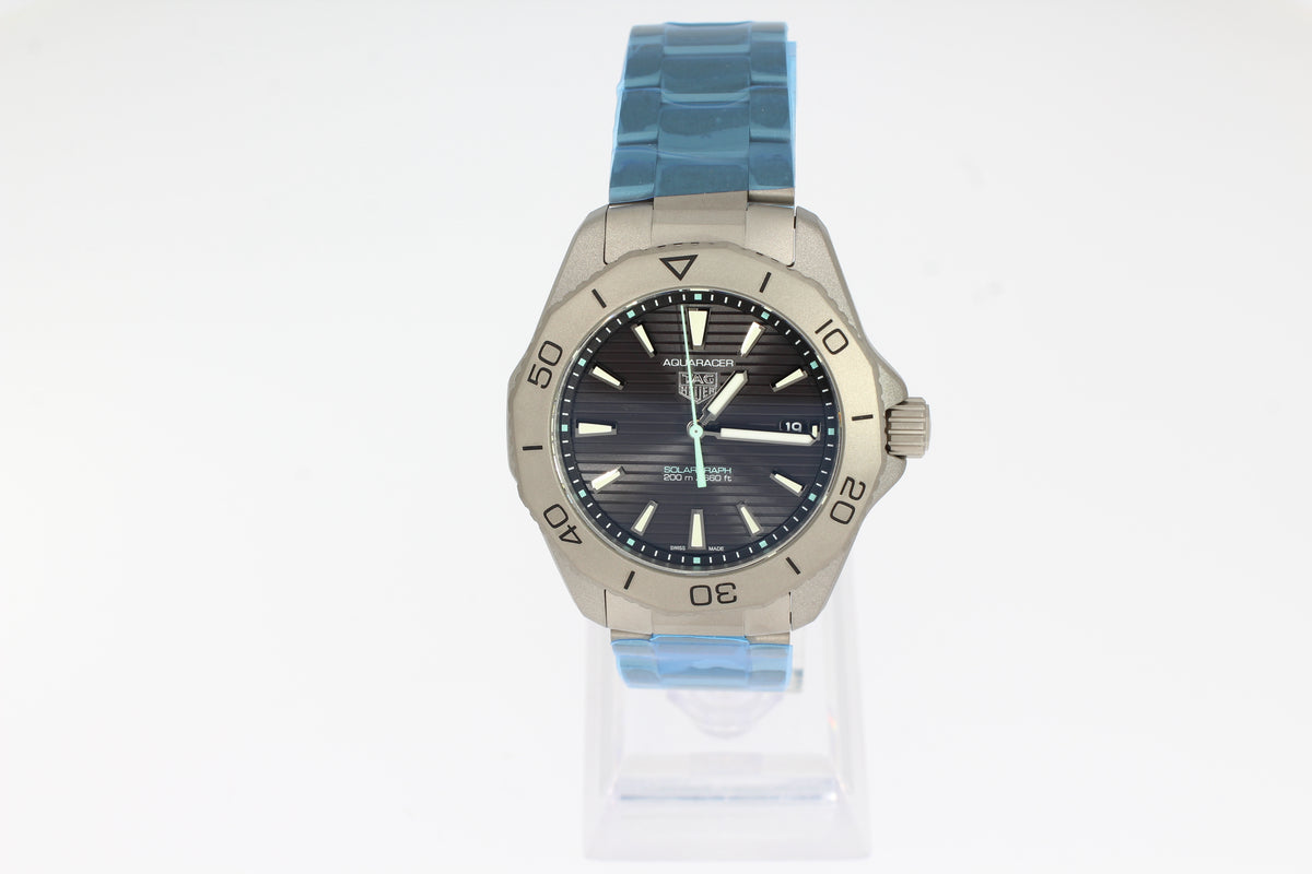TAG Heuer Aquaracer Professional 200 Solargraph Quarz (Solar), 40 mm, Titan WBP1180.BF0000