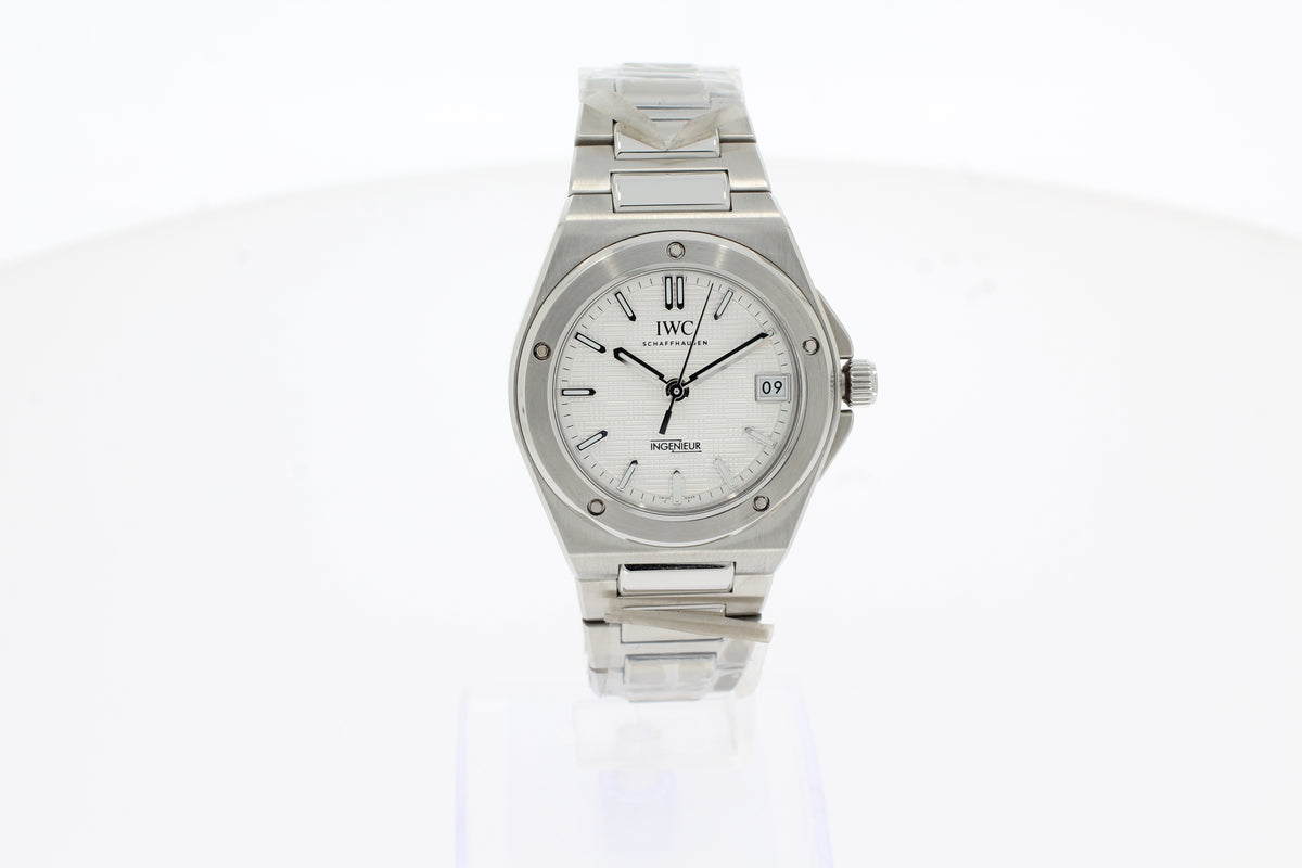 IWC Ingenieur Automatic 35 Silver 35.1 mm IW324901 with Steel bracelet