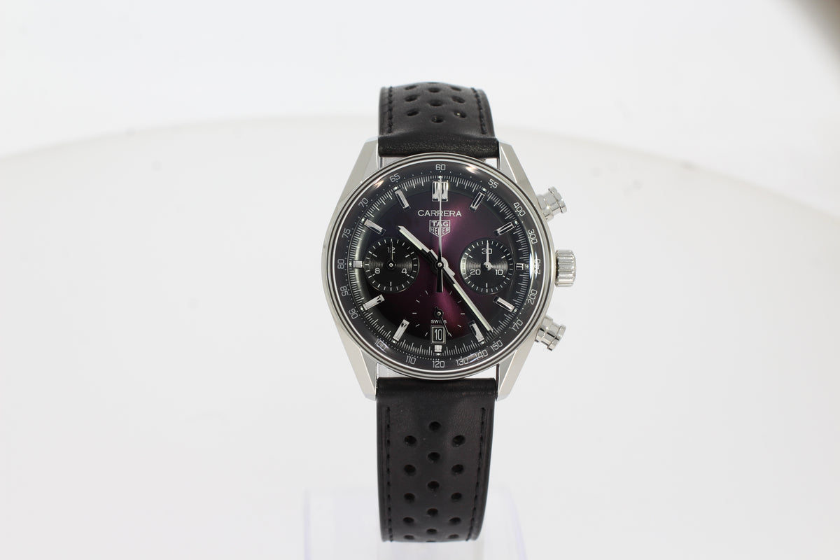 TAG Heuer Carrera Chronograph Automatik, 39 mm, Edelstahl CBS2219.FC6607