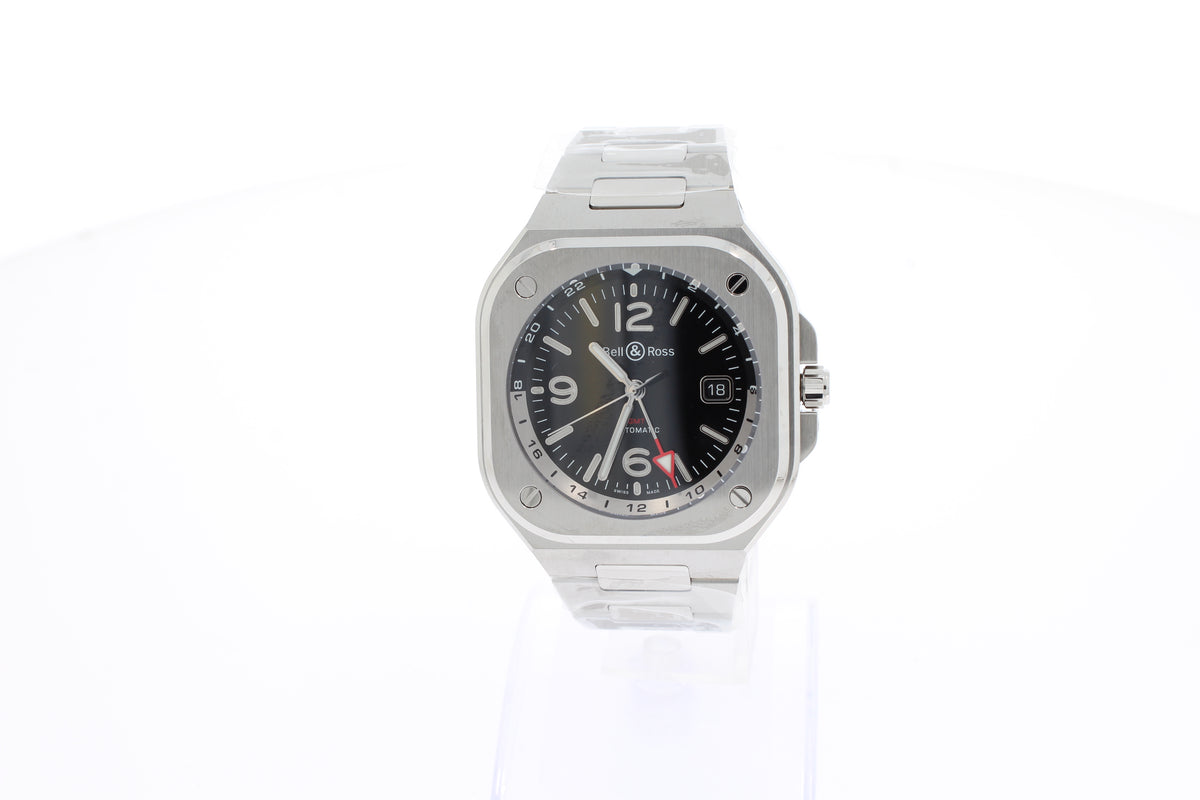 Bell & Ross BR 05 GMT BLACK BR05G-BL-ST/SST