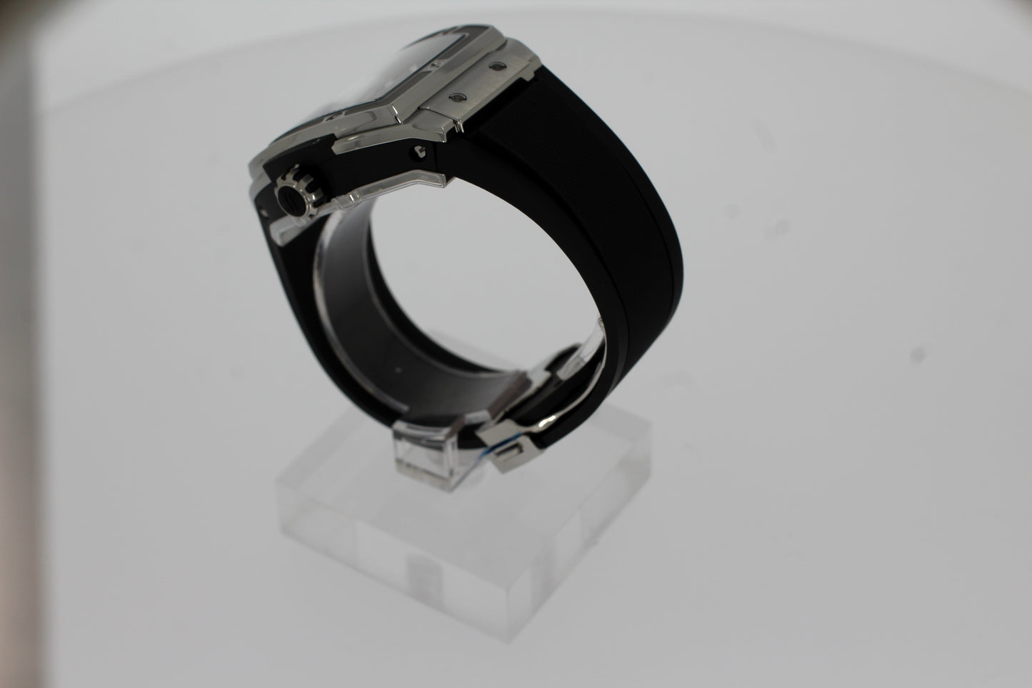 Hublot Spirit of Big Bang Moonphase Titanium 42mm 647.NX.1137.RX Titan Automatik Herren Uhr schwarzes Kautschukarmband