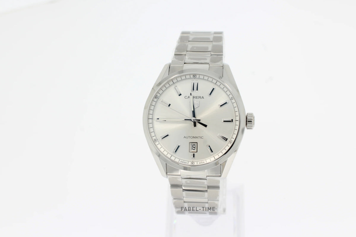 TAG HEUER CARRERA DATE Automatikuhr, 39 mm, Edelstahl WBN2111.BA0639