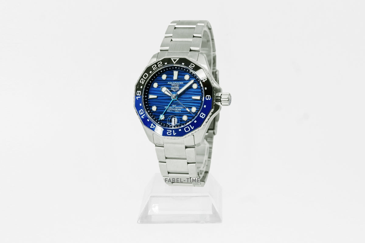 TAG Heuer Aquaracer Professional 300 GMT Automatik, 42 mm, Edelstahl WBP5114.BA0013