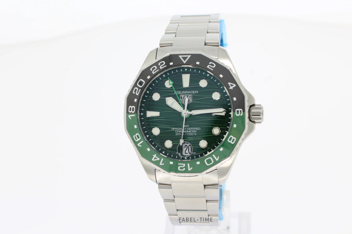 TAG Heuer Aquaracer Professional 300 GMT Automatik, 42 mm, Edelstahl WBP5115.BA0013