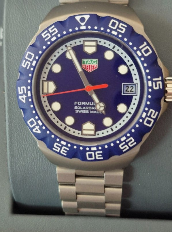 TAG Heuer Formula 1 Solargraph Quarz (Solar), 38 mm, Edelstahl WBY1112.BA0042