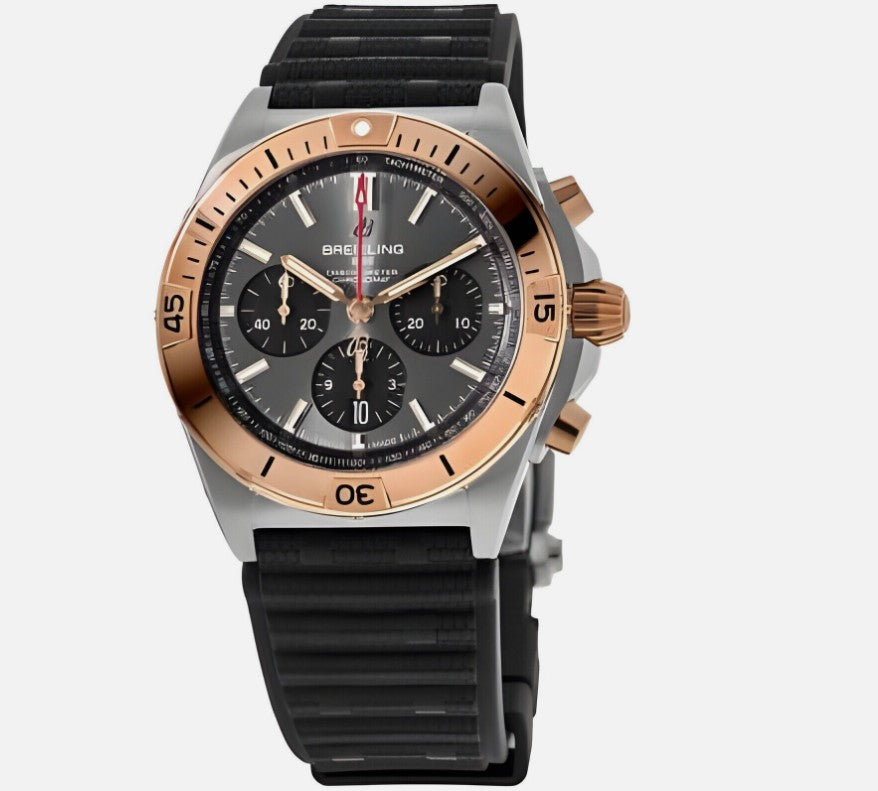 Breitlung UB0134101B1S1 Chronomat B01 42 Edelstahl und Rotgold