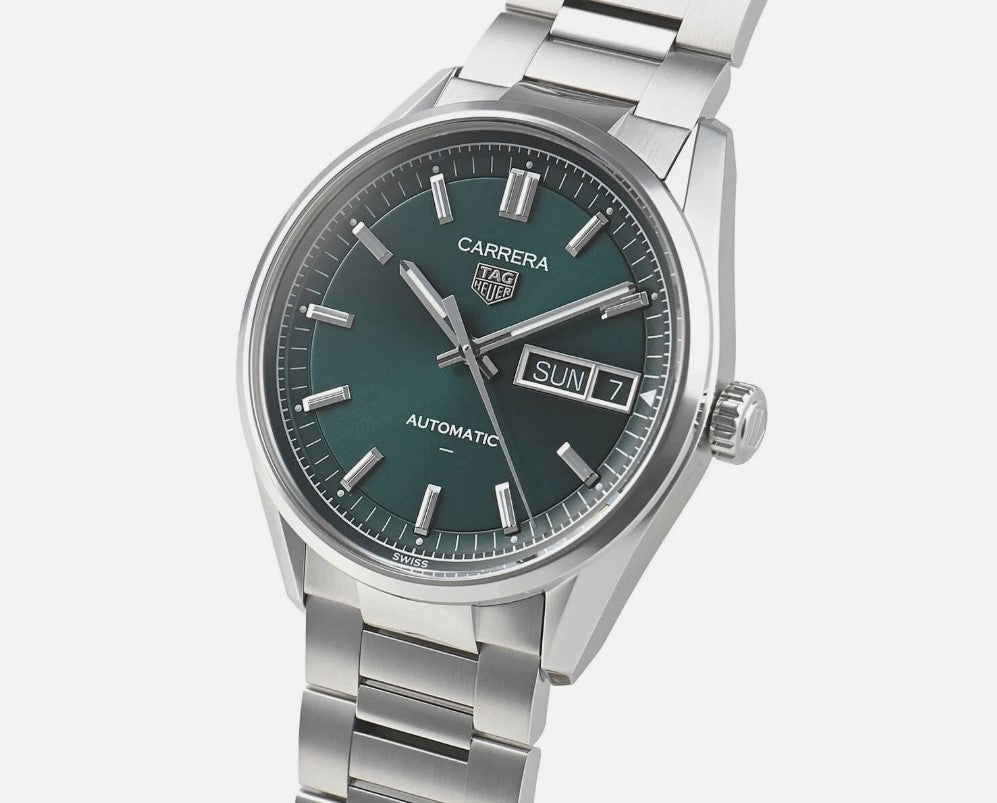 TAG Heuer Carrera Day-Date Automatik, 41 mm, Edelstahl WDA2115.BA0043