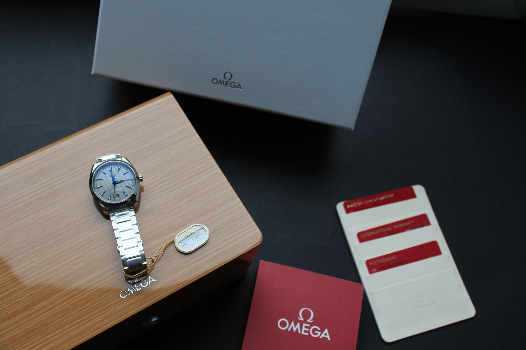 Omega Seamaster Aqua Terra 220.10.41.21.06.001 acier gris 41mm
