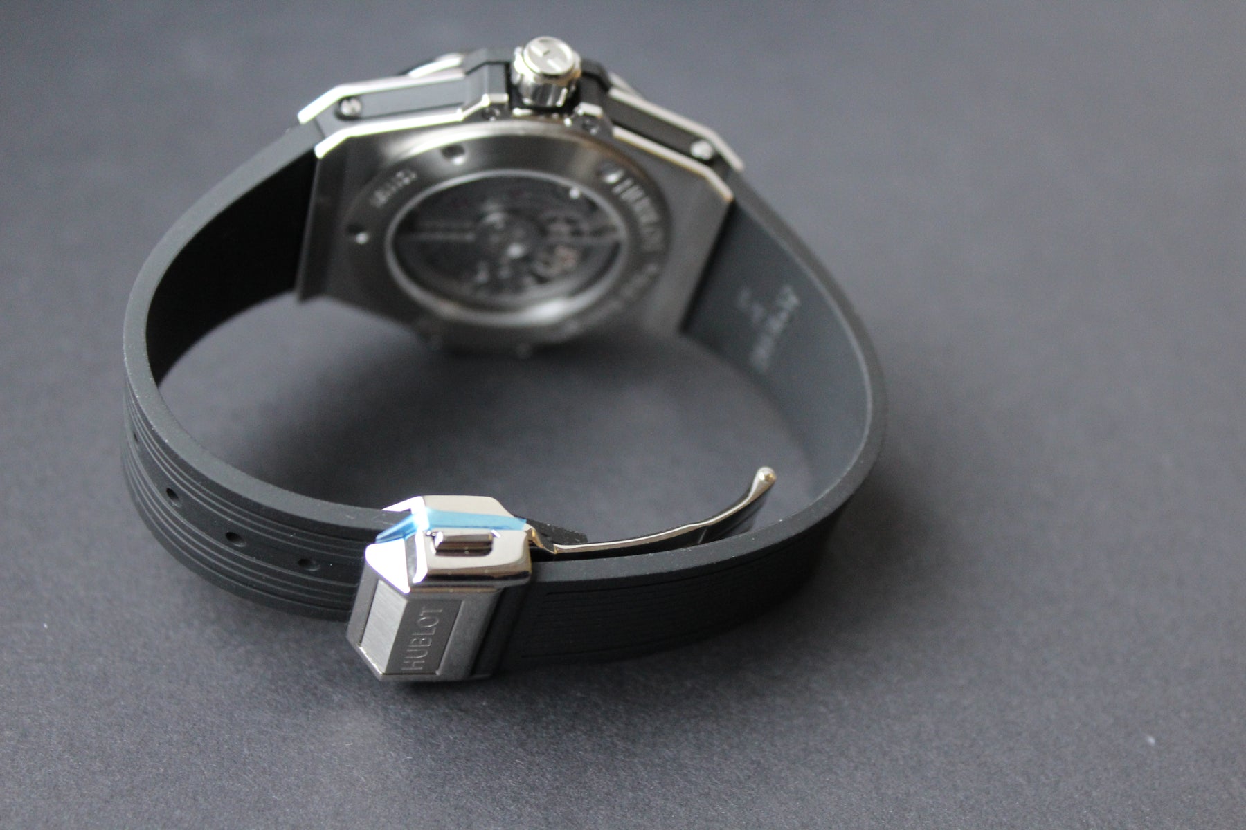 Hublot BIG BANG ONE CLICK STEEL DIAMONDS 39mm 465.SX.1170.RX.1204 Stainless steel rubber