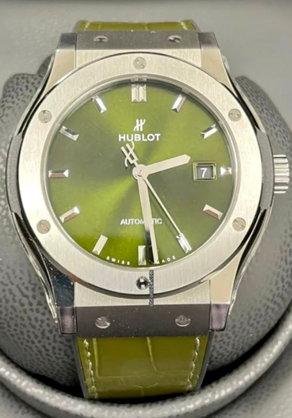 Hublot classic fusion on sale green