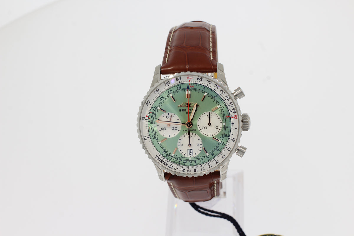 Breitling NAVITIMER B01 CHRONOGRAPH 41 grün AB0139211L1P1