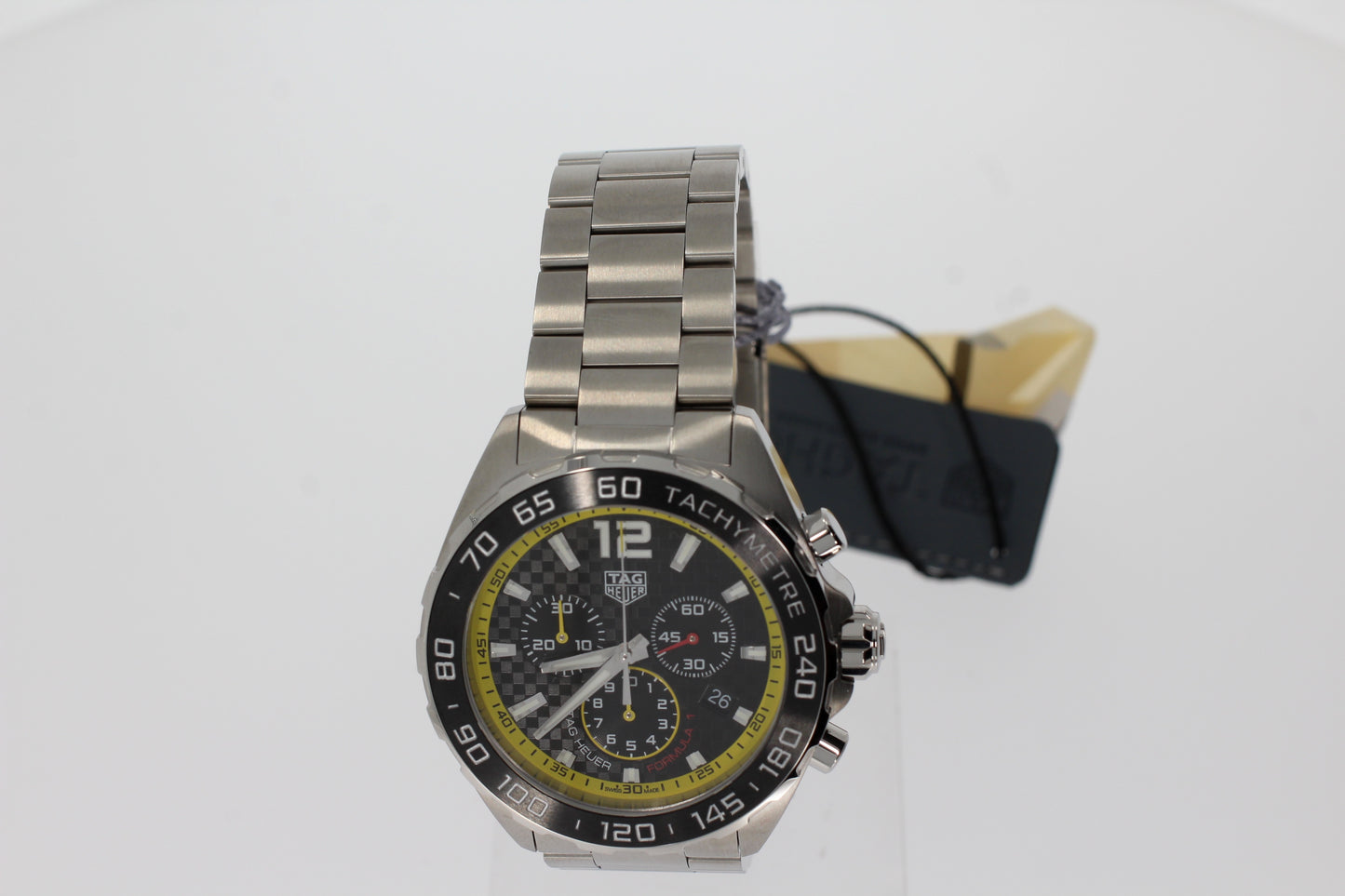 TAG Heuer Formula 1 Quarz CAZ101AC.BA0842 schwarz 43mm Stahl, mit Stahlarmband