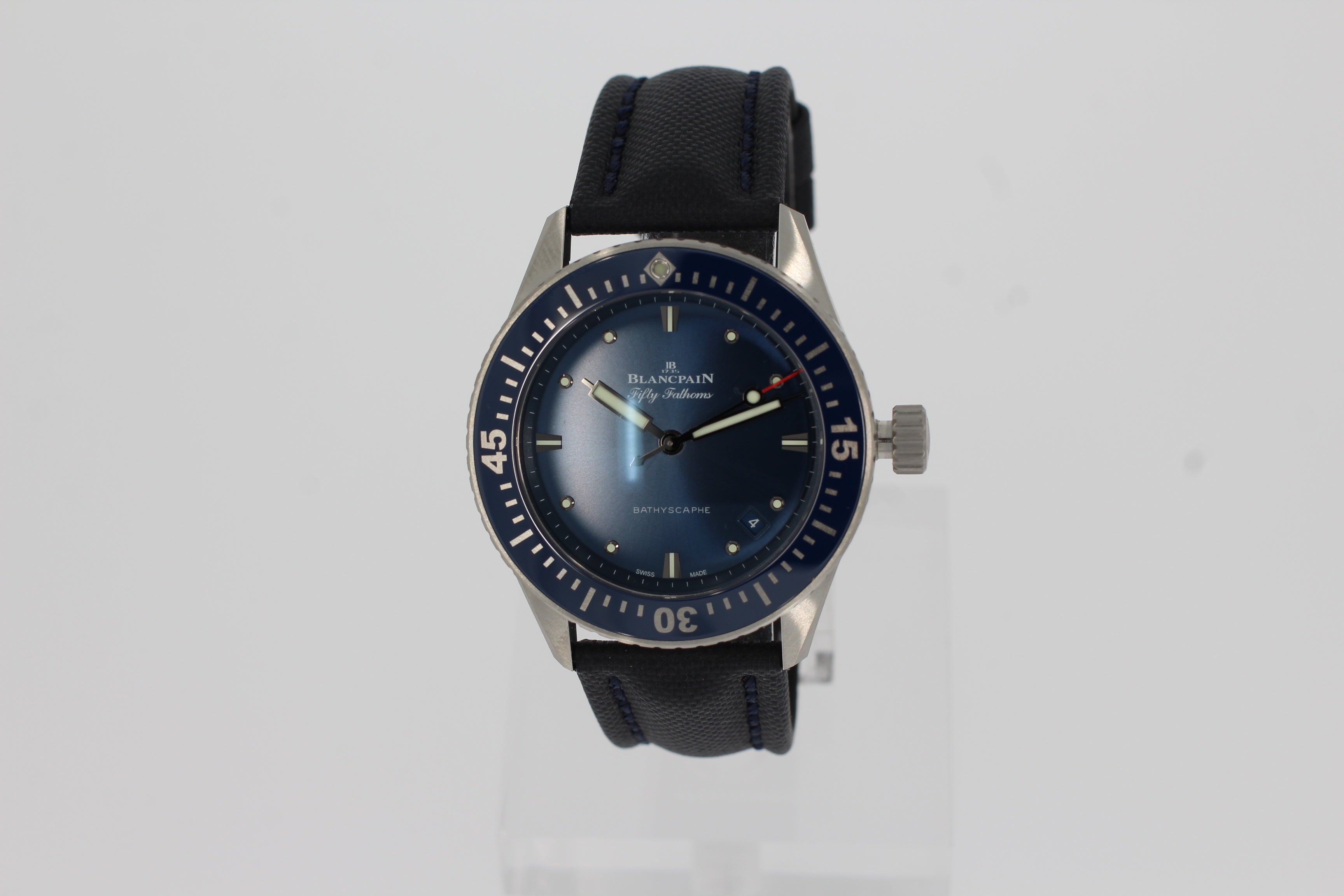 Blancpain Fifty Fathoms Bathyscaphe 5100 1140 O52A Fabel Time GmbH