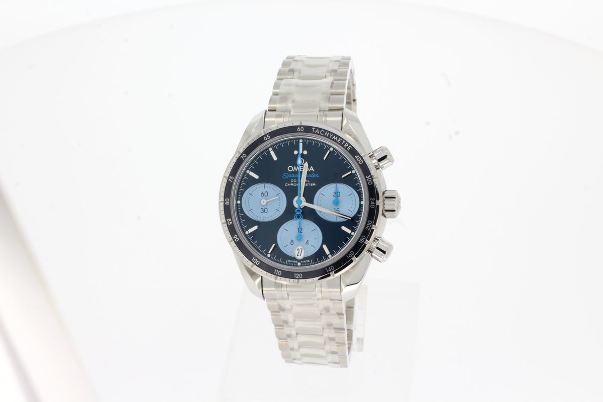 Omega Speedmaster 38 38 mm, Stahl mit Stahlarmband "Orbis Edition" 32430385003002