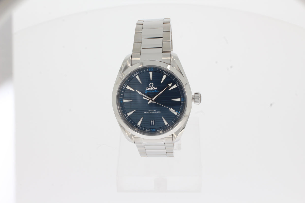 Omega Seamaster Aqua Terra 150M Co-Axial Master Chronometer 220.10.41.21.03.001 blue 41mm steel